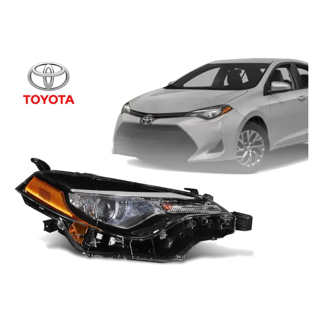 Faro Derecho Para Corolla Le 2017 / Iluminación Integrada