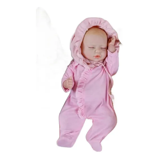 Muñeca Reborn Realista En Silicona Con Sonido Y Accesorios