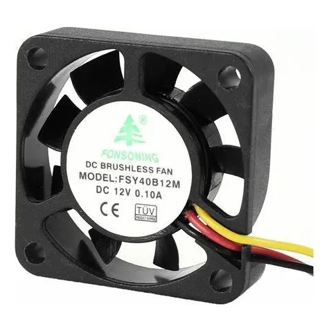 Fancooler 40*40*10mm Dc 12v 2 Pines X01 Unidades