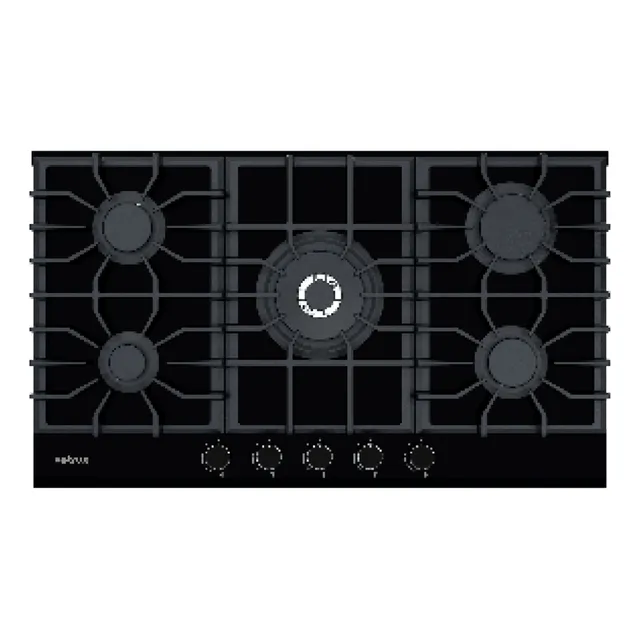 Tope De Cocina A Gas  5h 90cm (36 ) Reflecta Pro Vetrux
