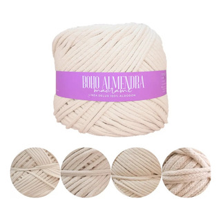 Cordón Cuenda Boho Almendra 2,3,4,7,10 Mm Macramé Cordón Cuenda Boho Almendra 2,3,4,7,10 Mm Macramé