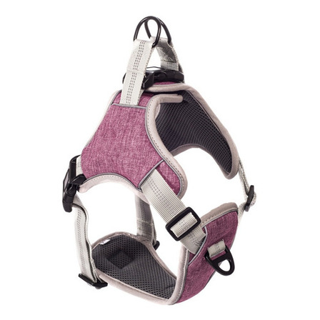 Coleira Peitoral Antipuxão Para Cachorro Madog Comfort Cor Rosa Tamanho Da Coleira P Coleira Peitoral Antipuxão Para Cachorro Madog Comfort Cor Rosa Tamanho Da Coleira P
