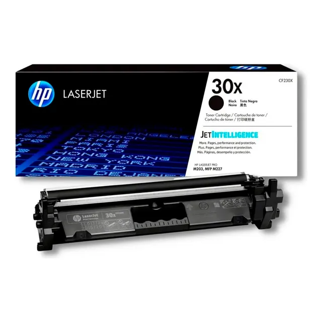 Tóner Hp 30x Negro Laserjet Pro Cf230x M203dw