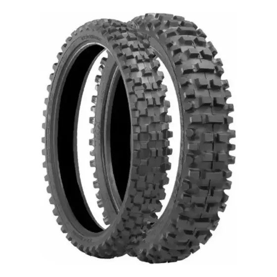 Par Pneu Bros 100/90-17 + 90/90-19 Tmx Trilha C/c Technic