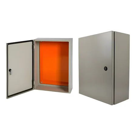 Caixa Montagem 50x40x20 Painel Elétrico Quadro Comando Bege Ral 7032