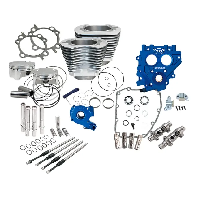 Ss Cycle Power Package Cadena Accionamiento Plata