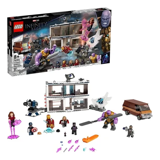 Kit Lego Marvel Vengadores Batalla Final De Endgame 76192 Cantidad de piezas 527