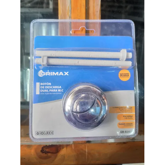 Botón De Descarga Dual W.c Grimax