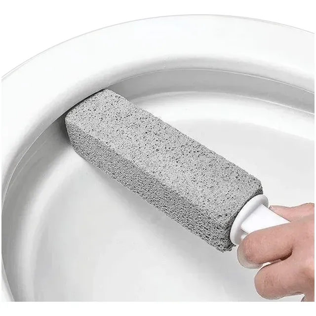 Limpieza De Inodoro Tina Manchas Fregador Piedra Pomez Water