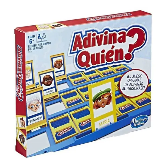 Juego Clasico Hasbro Adivina Quién Soy Ideal Familia Febo