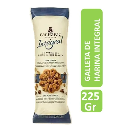Galletas Cachafaz Avena Y Chips Chocolate X 225g - 21u