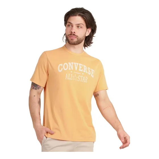 Remera Para Hombre Con Logo Estampado Classic Fit Converse