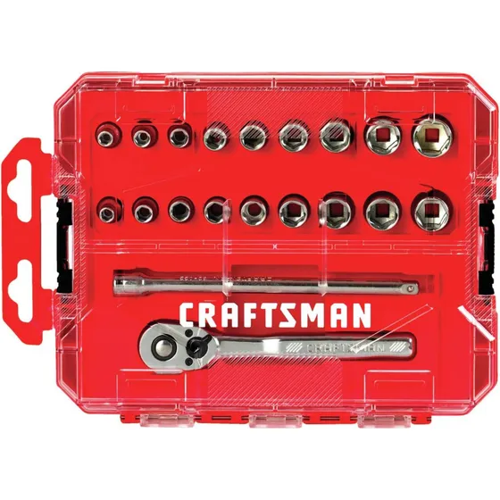 Juego De Herramientas Craftsman  Sae / Mm 20 Piezas