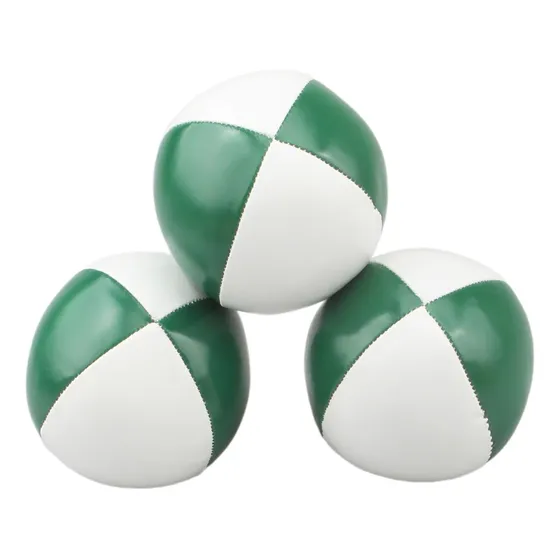 3x Pelotas De Suaves Con Bolsa De Almacenamiento, Verde