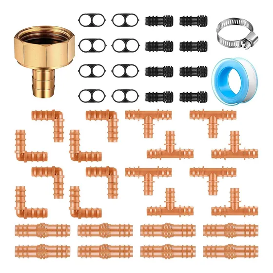 Accesorio Riego Goteo 1 2 Tubo 43 Repuesto Juego Incluye