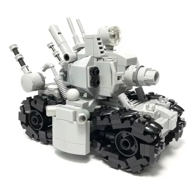 Aplicável A Figura De Ação Militar Moc Metal Slug Super