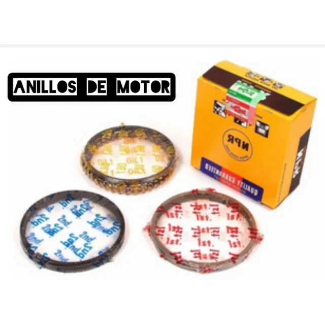 Anillos Motor Isuzu Npr 4he1 (con Turbo) *