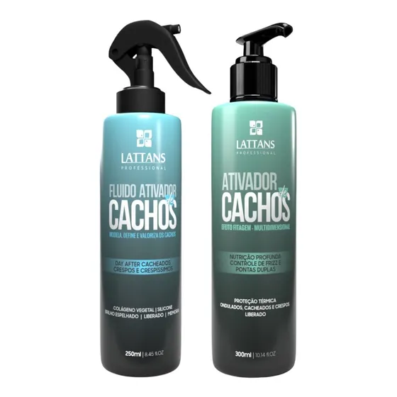 Kit Ativador De Cachos - Fluído + Ativador De Cachos 