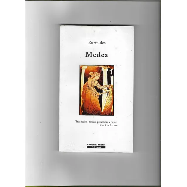 Medea, De Euripides , Cesar Guelerman (traductor). Editorial Biblos, Tapa Blanda, Edición 2 En Español, 2008