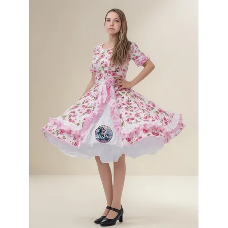 Vestido De Huasa Juvenil, Vestido De Cueca , Traje Tipico