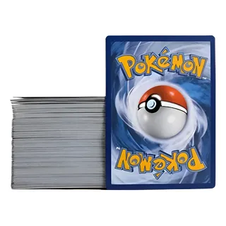 Paquete De 100 Cartas Pokemon Tcg Originales Sin Repetir Pikachu Inglés