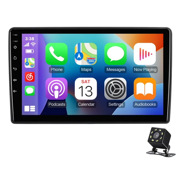 Estéreo 2+32g Carplay Para Jeep Wrangler 2009-2017 Gps Wifi