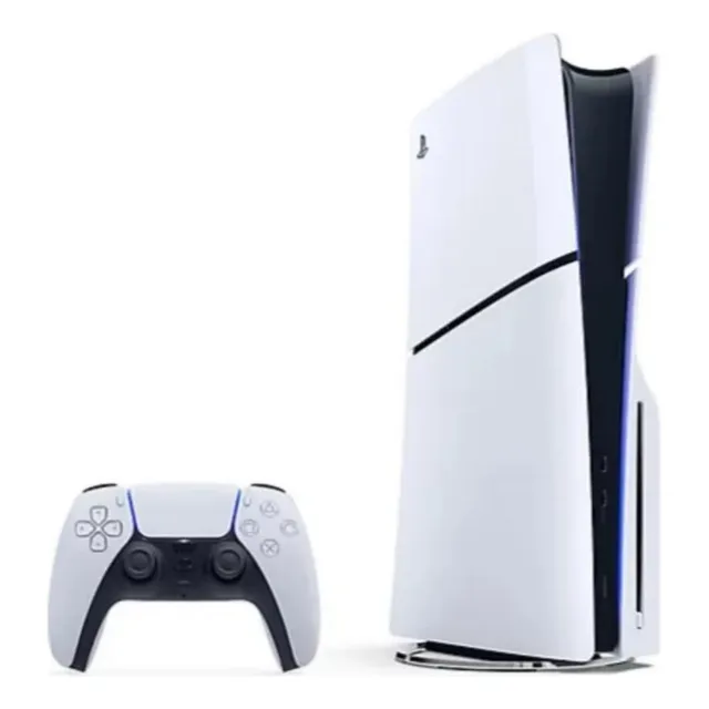 Consola Sony Ps5 Slim Con Lector De Discos Cfi-2015a Color Blanco
