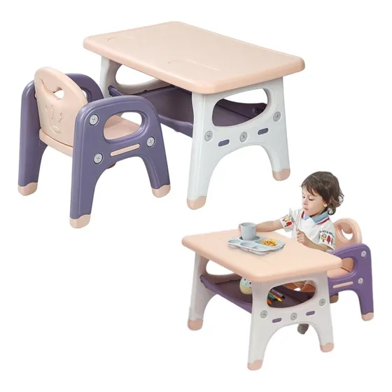 Mesa Silla Escritorio Infantil Juego Mesa Silla Niña Niño 