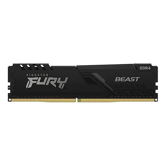 Memoria RAM Fury Beast gamer color negro 16GB 1 Kingston KF432C16BB/16