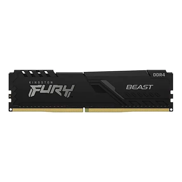 Memoria RAM Fury Beast gamer color negro 16GB 1 Kingston KF432C16BB/16