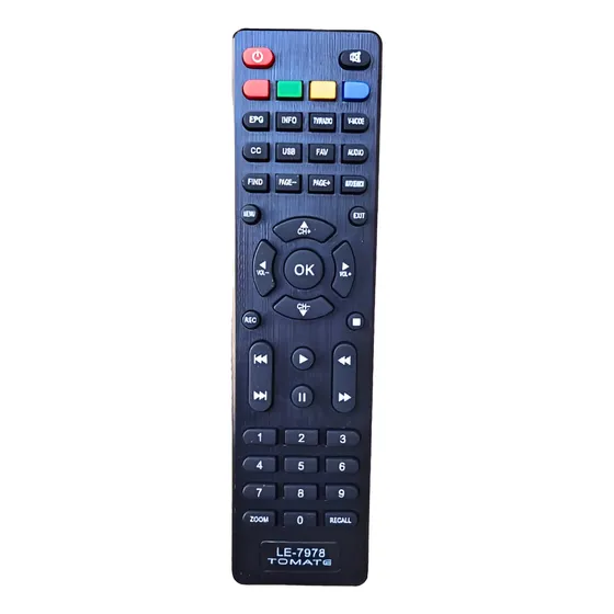 Controle Para Conversor Tomate Mcd-666/800/888/999 Cor Preto
