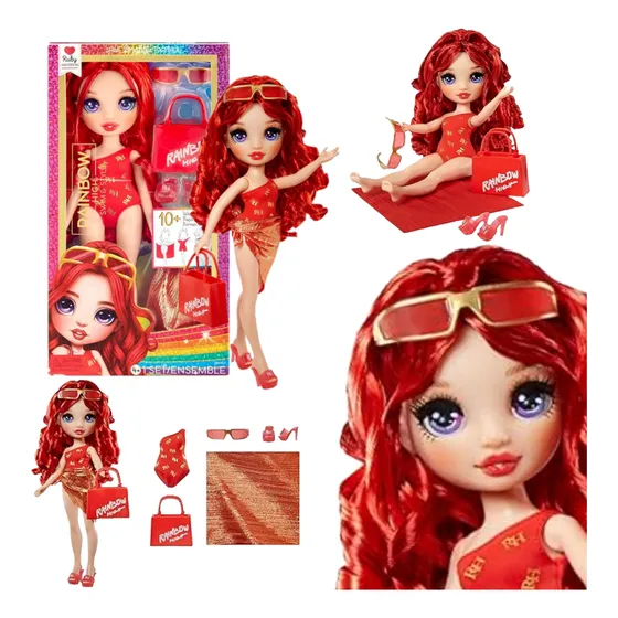 Rainbow High Swim & Style Ruby Em