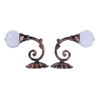F 2 Cortinas De Metal Y Cristal Para Sujetar La Pared O La F 2 Cortinas De Metal Y Cristal Para Sujetar La Pared O La