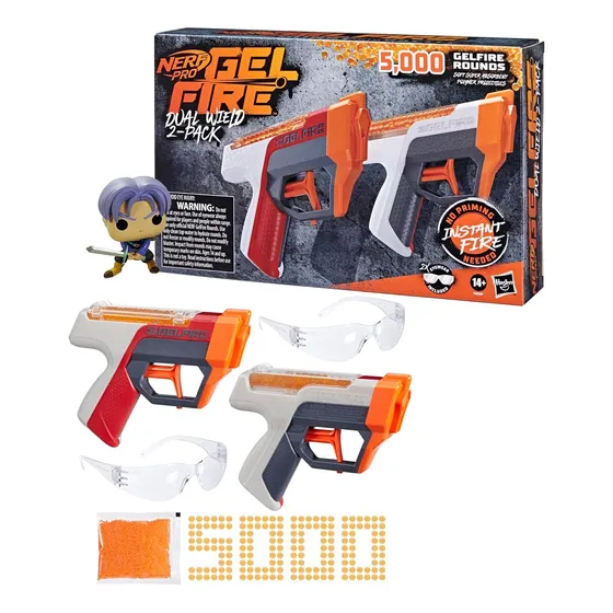 Pistolas-hidrogel Nerf- 2 (gafas Incluidas), Envio Hoy!!