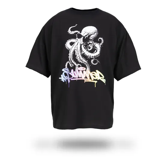 Remera Oversized Charlie & Thomy Mod. Summer Algodón