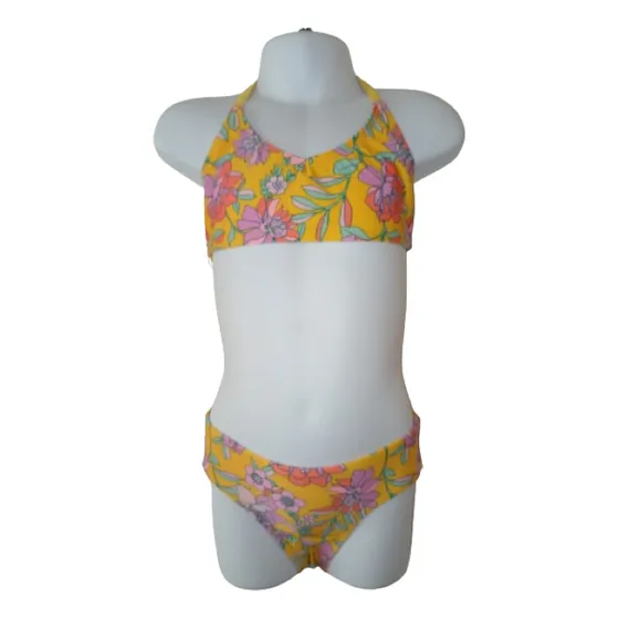 Bikini Bandeau Estampado De Flores