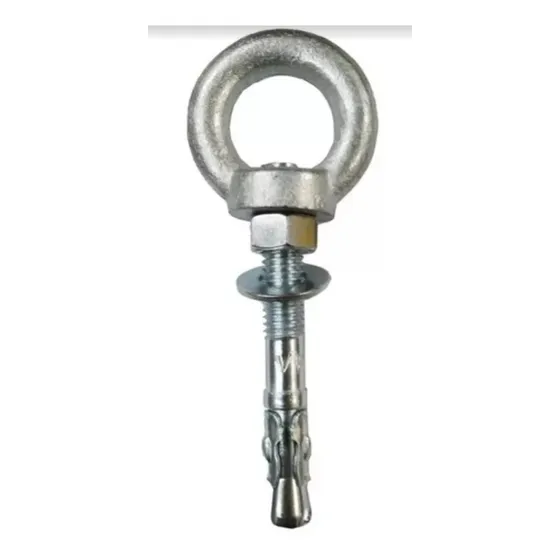 Chumbador Olhal Rosca De 3/8 X 3.1/2 Polegadas - 3 Unidades Cor Galvanizado