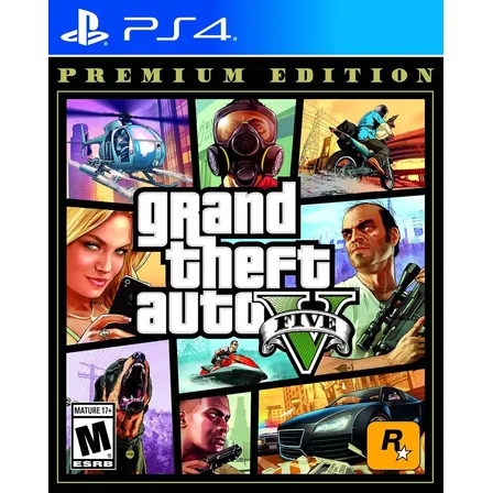 Grand Theft Auto V Premium Online Edition - Gta 5 Ps4 Fisico