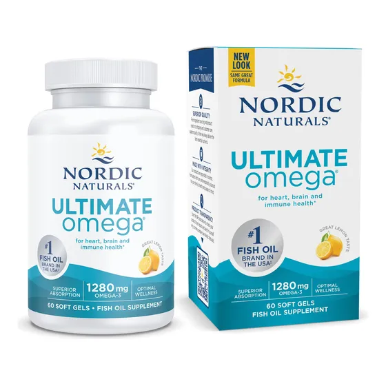 Suplemento De Geles Blandos Ultimate Omega 60 De Nordic Natu