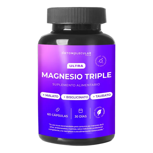 Ultra Magnesio Triple 60c Ortomolecular
