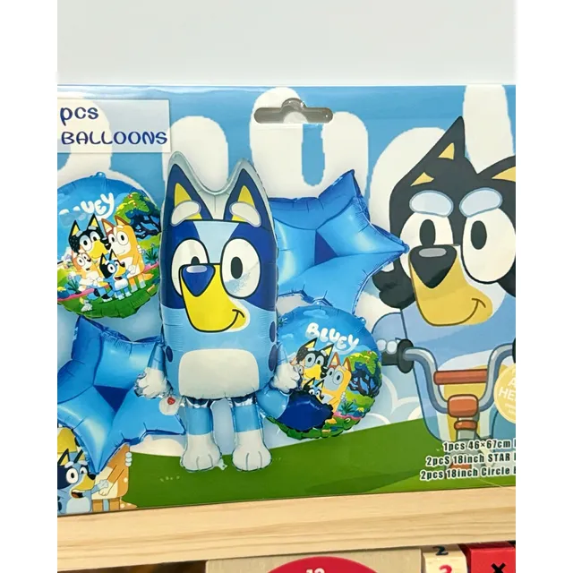 Globos Para Fiesta O Decoración Bluey Y Bingo Caracas Envios