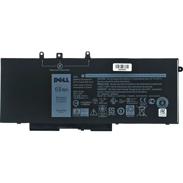 Batería Dell Latitude 5480 5580 7.6v 68wh Gjknx  Original 