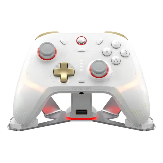Controle joystick sem fio GameSir Cyclone2 Bundle branco