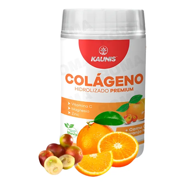 Colágeno Hidrolizado Camu Camu Y Naranja Natural Kauinis
