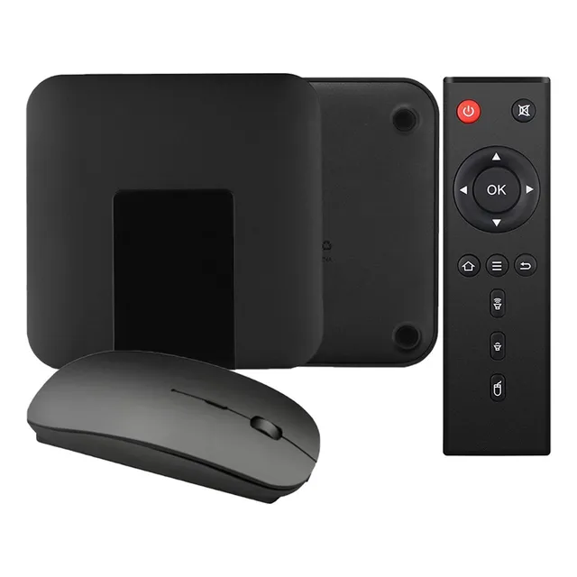 P 4k/hd Box Tv S905 Reproductor Android Juegos O Domótica Negro Estándar
