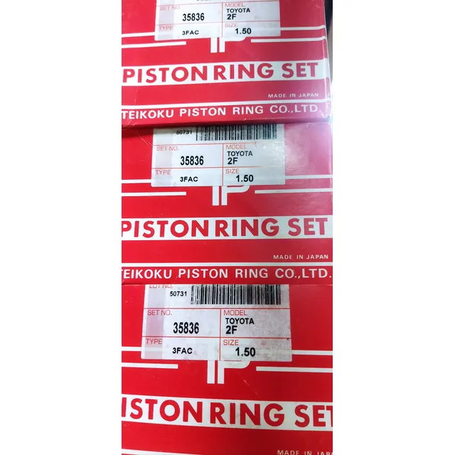 Anillo Toyota Motor 2f Medida 1.50 Marca Tp 