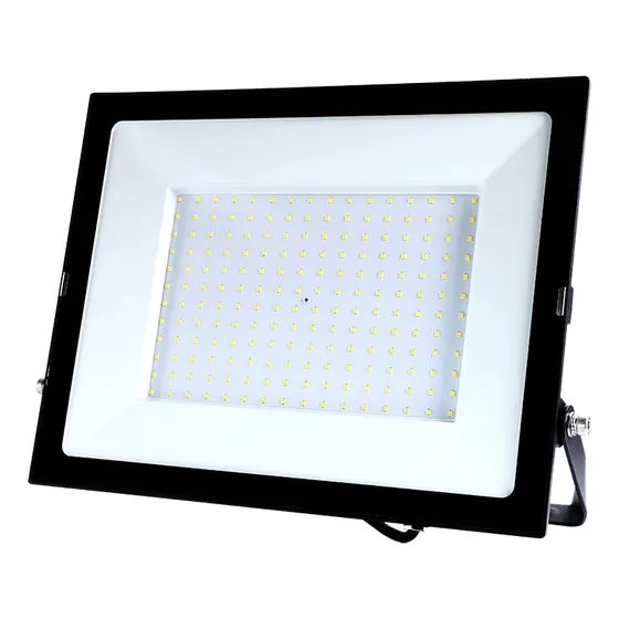 Foco Proyector De Area Led 200w Ip65 Certificado Sec 6000k Carcasa Negro Luz Blanco Frío