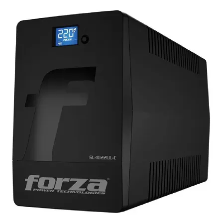 Forza Ups Sl-1022ul-c 1000va 600w 220v 4 Conectores Negro Negro