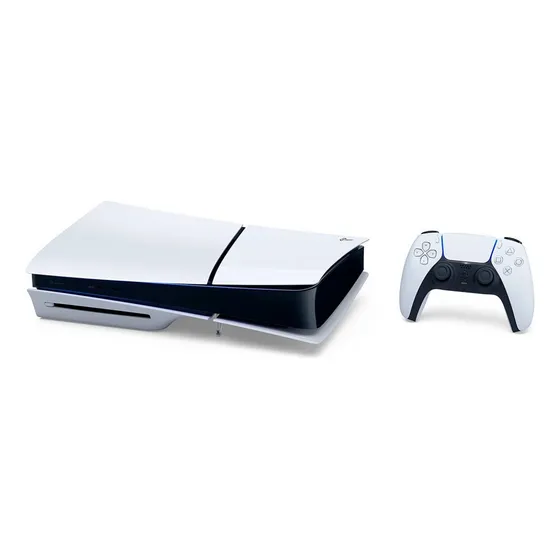 PlayStation 5 Slim Cor Branco 1 TB Versão Mídia Física