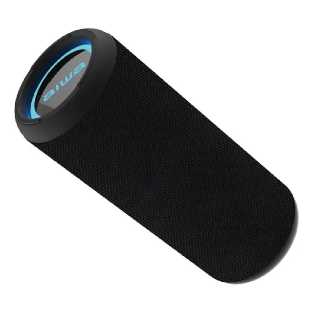 Bocina Bluetooth Portátil Aiwa Awkf4b-negra Impermeable Tws